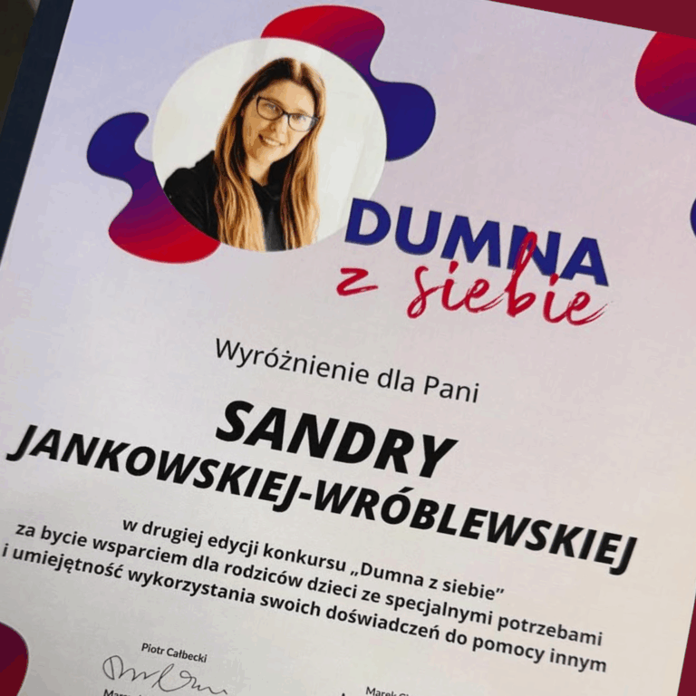 Wyróżnienie dla Prezeski Fundacji Kolor Serca